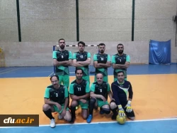 عنوان نائب قهرمانی فوتسال کارکنان مرد آموزش و پرورش استان شد
 2