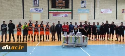 عنوان نائب قهرمانی فوتسال کارکنان مرد آموزش و پرورش استان شد
 2