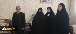 دیدار سرپرست دانشگاه فرهنگیان استان اردبیل با خانواده ی دانشجومعلم شهید بهنام یوسفی