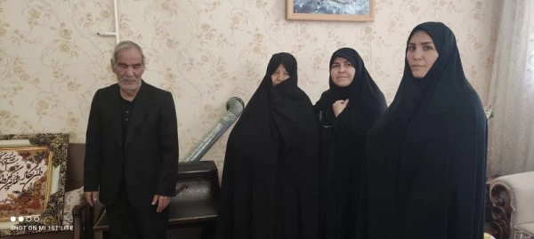 دیدار سرپرست دانشگاه فرهنگیان استان اردبیل با خانواده ی دانشجومعلم شهید بهنام یوسفی