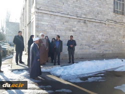 بازدید سرپرست معاونت فرهنگی و اجتماعی دانشگاه فرهنگیان از پردیس بنت الهدی صدر اردبیل