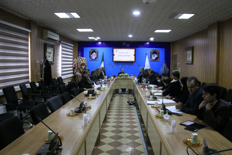 کارگروه راهبری کارورزی دانشگاه فرهنگیان استان کردستان
 2