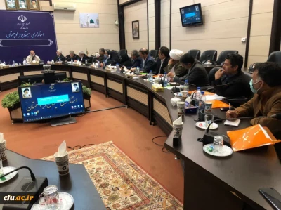 با حضور سرپرست معاونت نظارت و ارزیابی دانشگاه فرهنگیان صورت گرفت: 

جلسه هیئت امنای دانشگاه فرهنگیان استان سیستان و بلوچستان