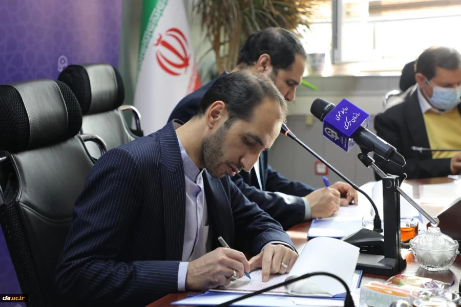 آیین انعقاد تفاهم نامه های معاونت های آموزش و پرورش و دانشگاه فرهنگیان 20