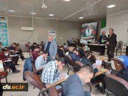  آزمون دروس فرهنگی مهارت آموزان ماده 28
 در پردیس پسرانه حضرت رسول اکرم صلی الله و پردیس دخترانه حضرت فاطمه زهرا سلام الله علیها برگزار گردید
 2