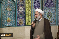 حضور رییس دانشگاه فرهنگیان در مراسم اعتکاف مسجد جامع خرمشهر باغ موزه انقلاب اسلامی و دفاع مقدس 7