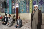حضور رییس دانشگاه فرهنگیان در مراسم اعتکاف مسجد جامع خرمشهر باغ موزه انقلاب اسلامی و دفاع مقدس 6