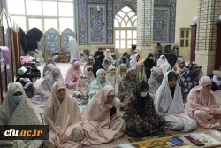 حضور رییس دانشگاه فرهنگیان در مراسم اعتکاف مسجد جامع خرمشهر باغ موزه انقلاب اسلامی و دفاع مقدس 10