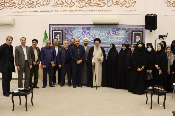 دیدار مسئولان و دانشجومعلمان دانشگاه فرهنگیان استان گلستان با نماینده ولی فقیه در استان 10