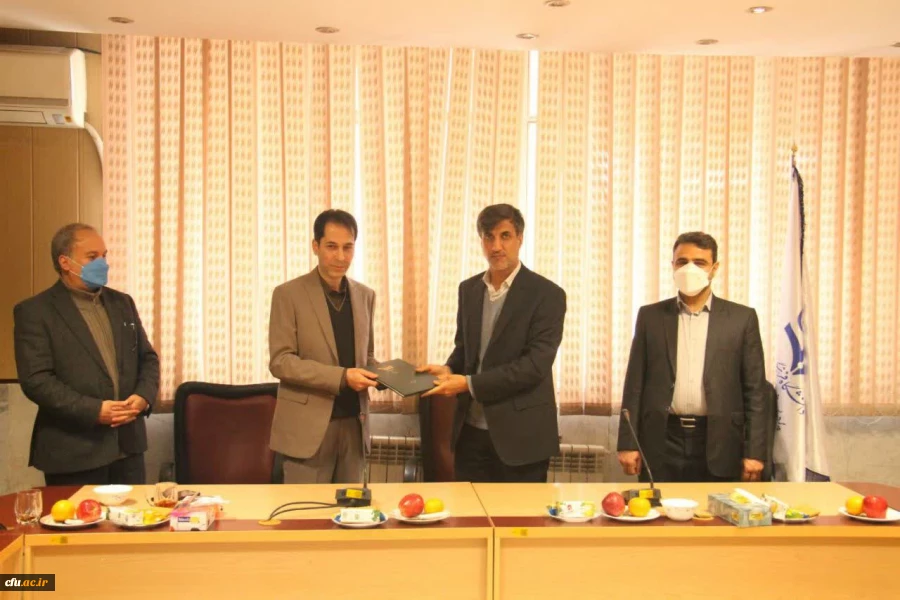 معارفه مسئول کانون بسیج اساتید دانشگاه فرهنگیان استان تهران 2