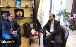 دیدار رئیس دانشگاه فرهنگیان کرمان با سرپرست سازمان مدیریت وبرنامه ریزی استان 2