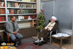 دیدار رئیس دانشگاه فرهنگیان کشور با نماینده ولی فقیه در استان مرکزی
 3