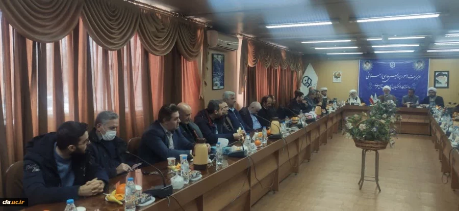 آیین تکریم و معارفه سرپرست جدید مدیریت امور پردیس های دانشگاه فرهنگیان آذربایجان غربی 8