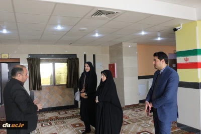 بازدید نمایندگان سازمان مرکزی از دانشگاه فرهنگیان خراسان شمالی
