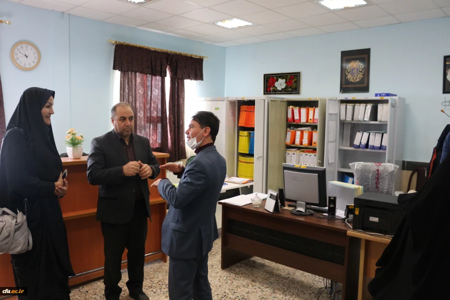 بازدید نمایندگان سازمان مرکزی از دانشگاه فرهنگیان خراسان شمالی در روز سه شنبه  3