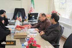بازدید نمایندگان سازمان مرکزی از دانشگاه فرهنگیان خراسان شمالی در روز سه شنبه  5