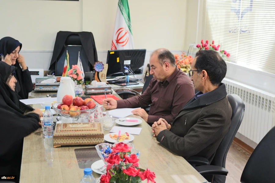 بازدید نمایندگان سازمان مرکزی از دانشگاه فرهنگیان خراسان شمالی در روز سه شنبه  5