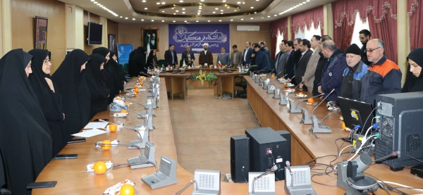 آیین تکریم و معارفه سرپرست جدید پردیس فاطمه الزهرا (س) دانشگاه فرهنگیان استان آذربایجان شرقی 2