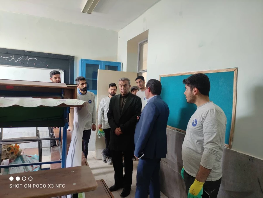 اردوی جهادی در روستای انجیلاق بخش آبیک 4