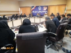 آیین تکریم و معارفه سرپرستان قدیم و جدید پردیس امام جعفر صادق (ع) دانشگاه فرهنگیان ایلام 2