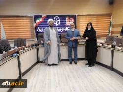 آیین تکریم و معارفه سرپرستان قدیم و جدید پردیس امام جعفر صادق (ع) دانشگاه فرهنگیان ایلام 2