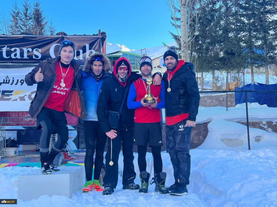 افتخار آفرینی دانشجومعلم ورزشکار گلستانی در مسابقات والیبال برفی ایران 2