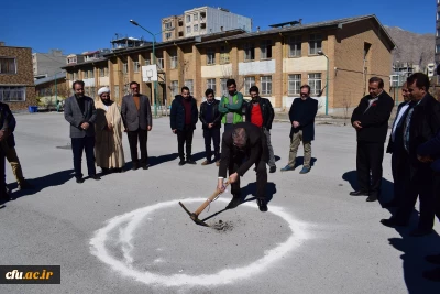 در پردیس شهید رجایی کرمانشاه انجام شد:

آیین کلنگ زنی سالن ورزشی چند منظوره سرپوشیده 