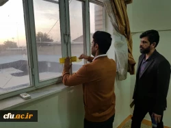 بازدید آقای دکتر زمانیان و خانم دکتر خشکاب ناظران معاونت نظارت و ارزیابی سازمان مرکزی از حوزه های امتحانی آزمون اصلح مهارت آموزان ماده ۲۸ مراکز شمال استان خوزستان 8