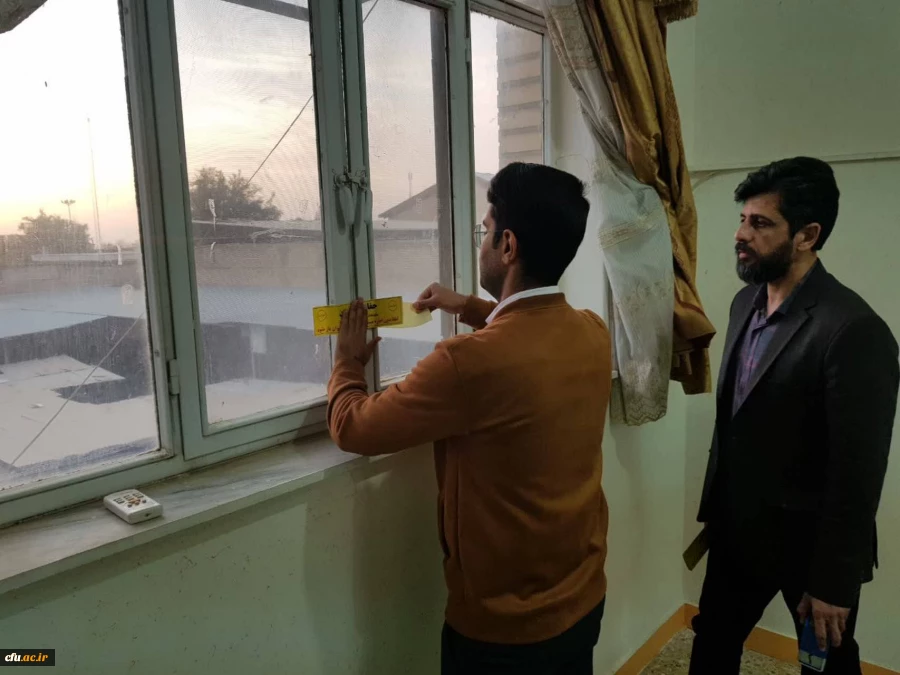 بازدید آقای دکتر زمانیان و خانم دکتر خشکاب ناظران معاونت نظارت و ارزیابی سازمان مرکزی از حوزه های امتحانی آزمون اصلح مهارت آموزان ماده ۲۸ مراکز شمال استان خوزستان 8