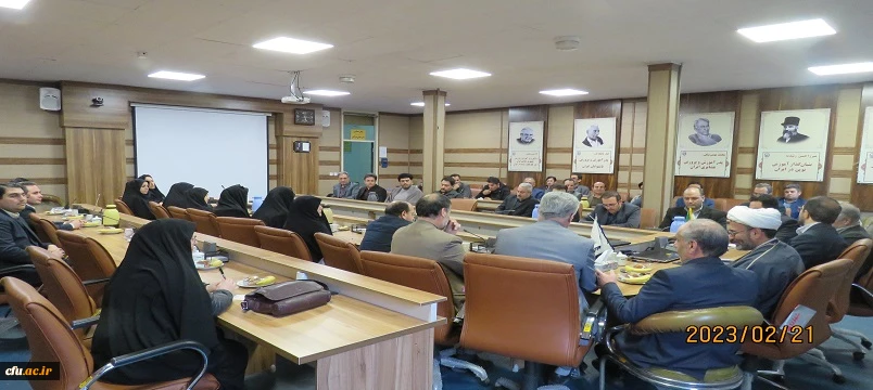 نشست اساتید دانشگاه فرهنگیان اردبیل