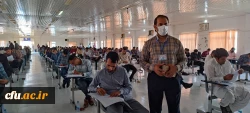 روند برگزاری آزمون اصلح 1401 در دانشگاه فرهنگیان هرمزگان  3