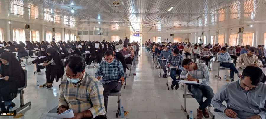 روند برگزاری آزمون اصلح 1401 در دانشگاه فرهنگیان هرمزگان  3