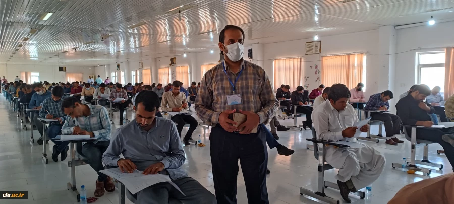 روند برگزاری آزمون اصلح 1401 در دانشگاه فرهنگیان هرمزگان  4