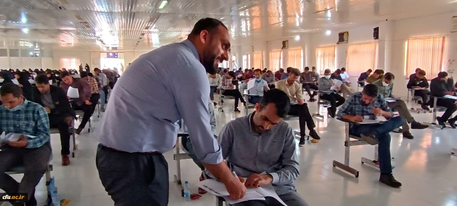 روند برگزاری آزمون اصلح 1401 در دانشگاه فرهنگیان هرمزگان  8