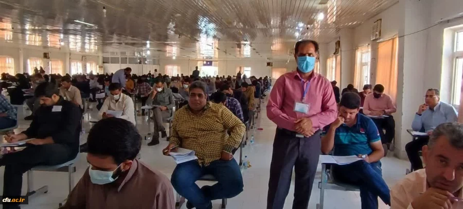 روند برگزاری آزمون اصلح 1401 در دانشگاه فرهنگیان هرمزگان  9