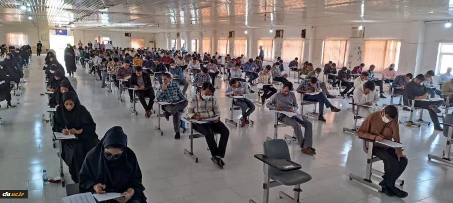 روند برگزاری آزمون اصلح 1401 در دانشگاه فرهنگیان هرمزگان  10