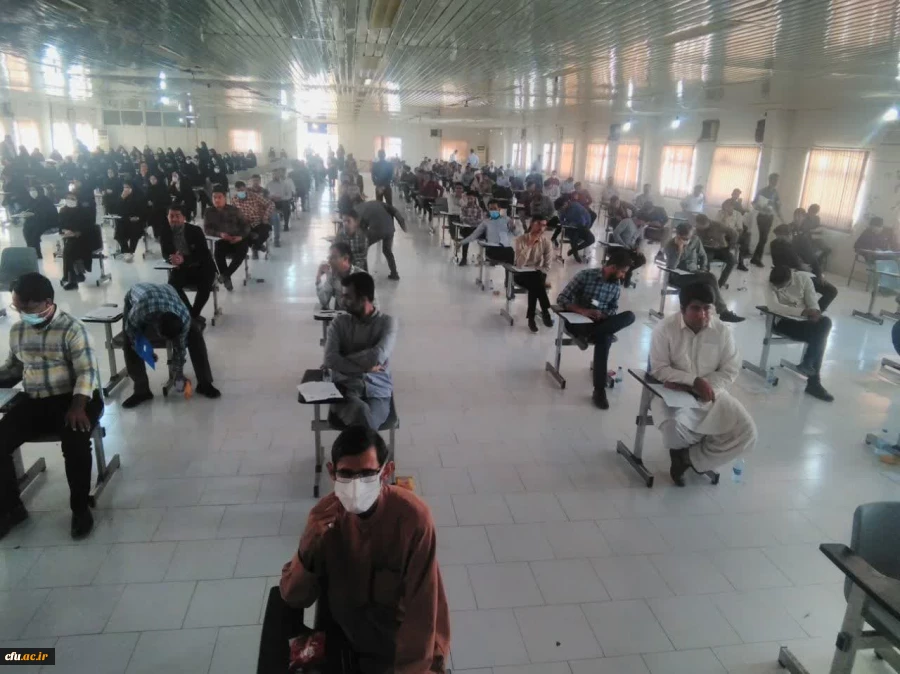روند برگزاری آزمون اصلح 1401 در دانشگاه فرهنگیان هرمزگان  12