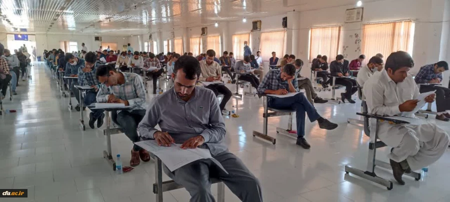 روند برگزاری آزمون اصلح 1401 در دانشگاه فرهنگیان هرمزگان  14