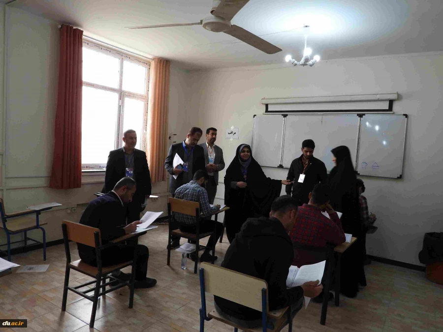 آزمون صلاحیت های حرفه ای مهارت آموزان ماده28 استخدامی سال 1400 آموزش و پرورش در دانشگاه فرهنگیان استان خوزستان برگزار گردید 6