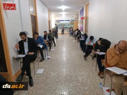 آزمون صلاحیت های حرفه ای مهارت آموزان ماده28 استخدامی سال 1400 آموزش و پرورش در دانشگاه فرهنگیان استان خوزستان برگزار گردید 8