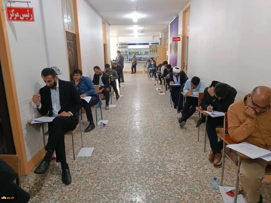 آزمون صلاحیت های حرفه ای مهارت آموزان ماده28 استخدامی سال 1400 آموزش و پرورش در دانشگاه فرهنگیان استان خوزستان برگزار گردید 8