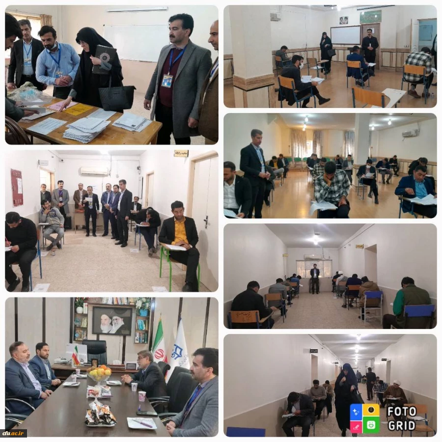آزمون صلاحیت های حرفه ای مهارت آموزان ماده28 استخدامی سال 1400 آموزش و پرورش در دانشگاه فرهنگیان استان خوزستان برگزار گردید 9