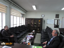 دیدار رئیس دانشگاه فرهنگیان استان مرکزی با رئیس دانشگاه آزاد اسلامی
 2