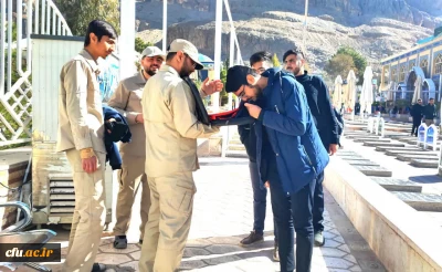 به میزبانی دانشگاه فرهنگیان کرمان برگزار شد:

اختتامیه اولین دوره اردوی کشوری مدرسه تربیتی شهید سلیمانی
