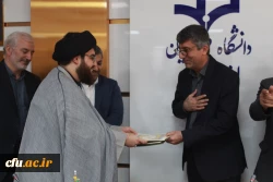 با حضور مشاور رئیس و مدیرکل حراست دانشگاه فرهنگیان؛
رئیس اداره حراست مدیریت استانی دانشگاه فرهنگیان استان بوشهر معارفه شد 13