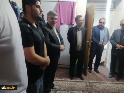 بازدید سرپرست معاونت نظارت، ارزیابی و تضمین کیفیت از پردیس های دانشگاه فرهنگیان استان ایلام 