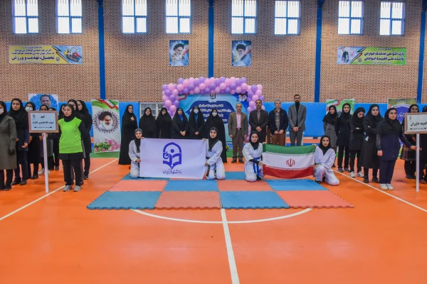 اولین دوره لیگ والیبال دانشجویان دختر دانشگاه فرهنگیان استان مرکزی افتتاح شد
 5