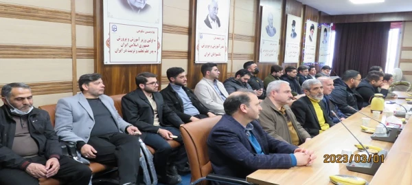 نشست صمیمی جانشین فرمانده سپاه استان اردبیل با اساتید، کارکنان و دانشجومعلمان