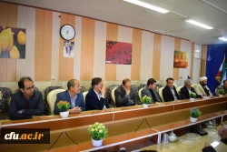 آئین تکریم و معارفه معاون آموزشی پردیس شهید رجایی کرمانشاه برگزار شد. 7