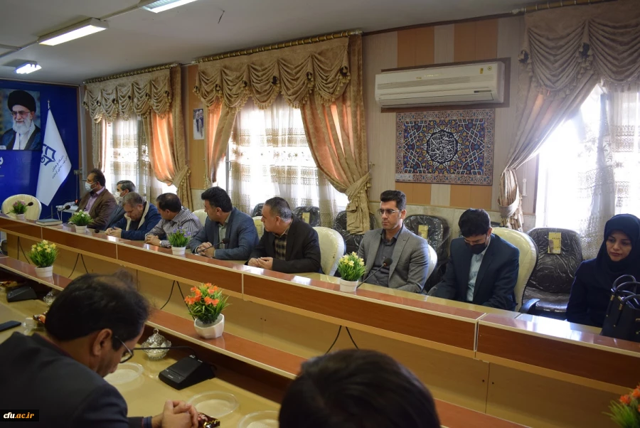 آئین تکریم و معارفه معاون آموزشی پردیس شهید رجایی کرمانشاه برگزار شد. 6